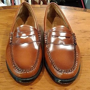 WEEJUNS B.H. Bass & Co Penny COGNAC Leather